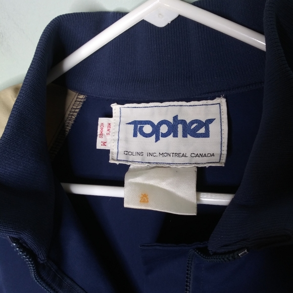 Vintage Topher 1/4 Zip Pullover Windbreaker Style Jacket - Picture 7 of 7